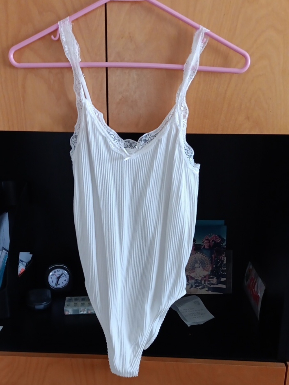 Forever 21 Classic White Bodysuit